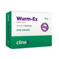 JRP Enterprise Clinex Wurm Ex 20 tablet Proti parazitům v lidském těle